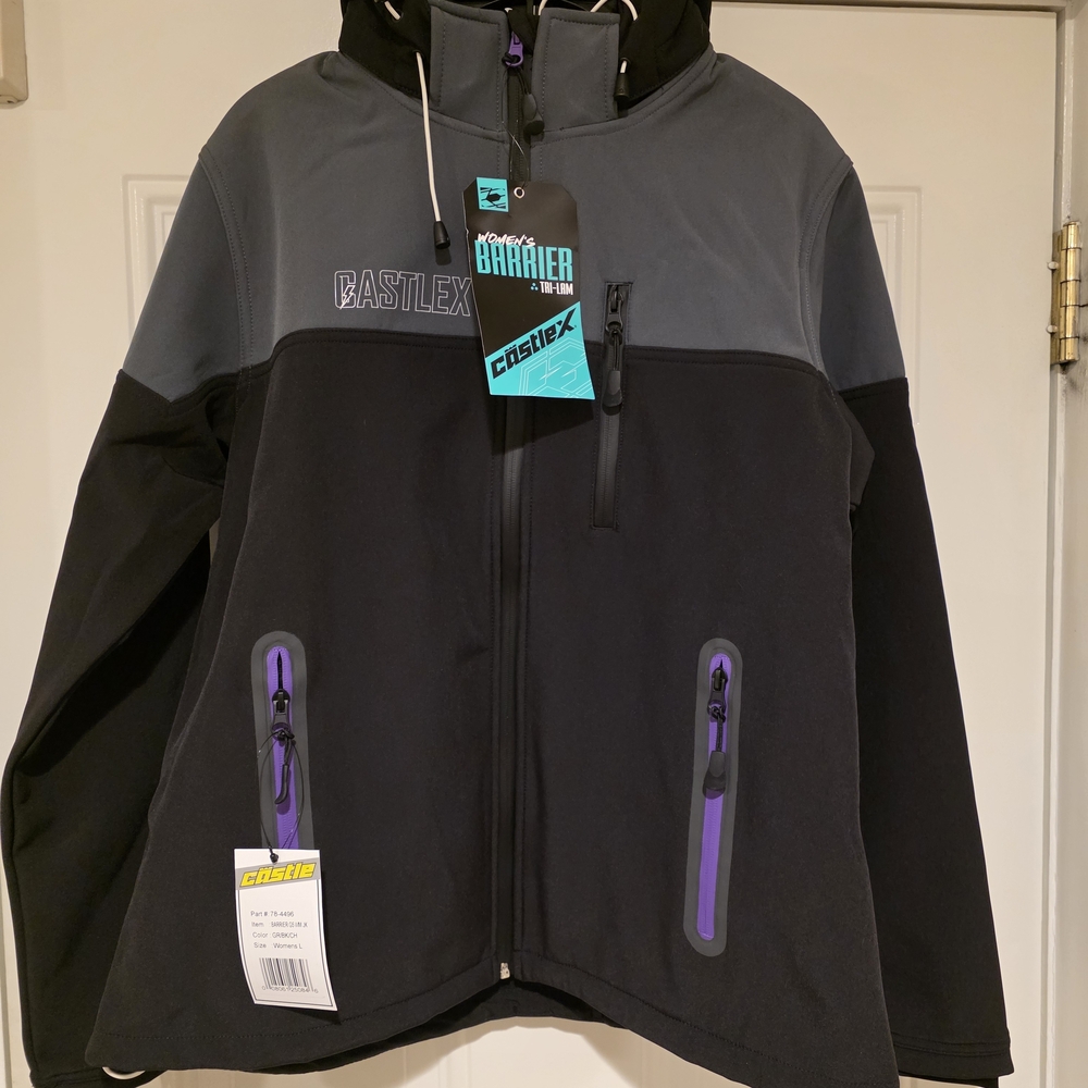 Castle X Black and Gray Jacket